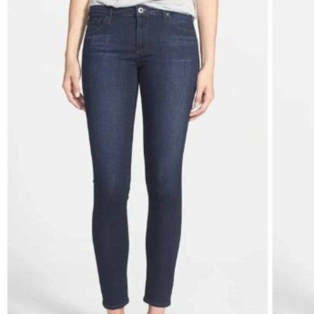 AG Adriano Goldshmied The Legging Ankle Contour 360 Super Skinny Jeans Size 28